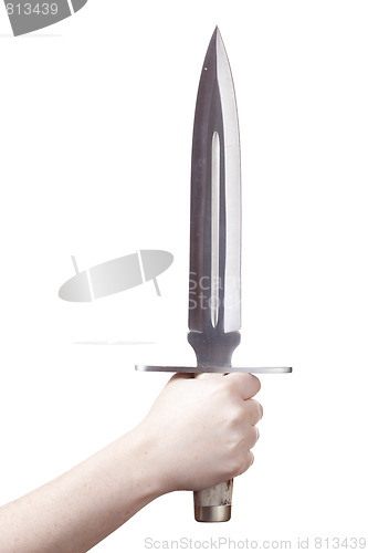 Image of isolated knife