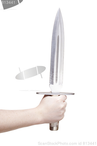 Image of isolated knife