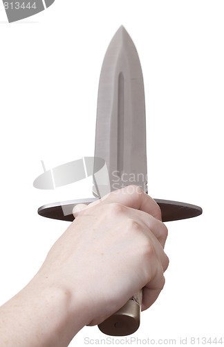 Image of isolated knife