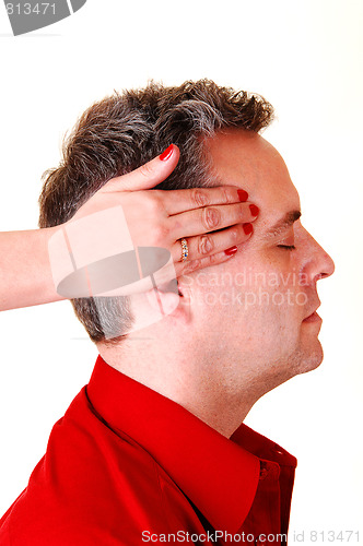 Image of Massage for headache.