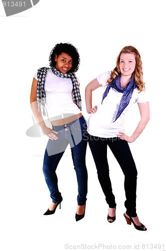 Image of Two pretty girls.