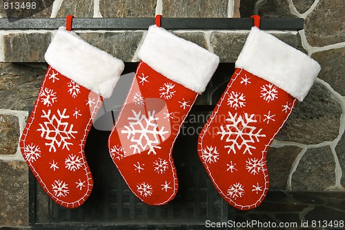 Image of Christmas stockings