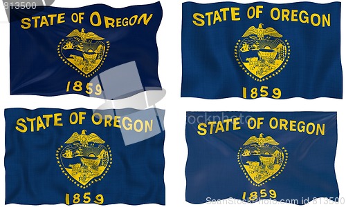 Image of Flag of Oregon