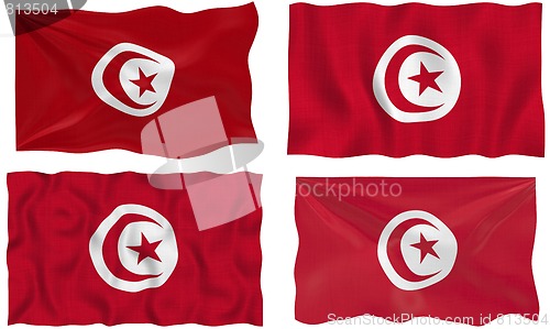 Image of Flag of Tunisia