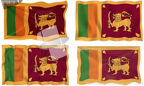 Image of Flag of Sri Lanka