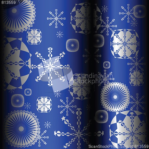 Image of snowflakes design