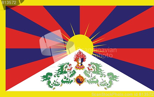 Image of Flag of Tibet 