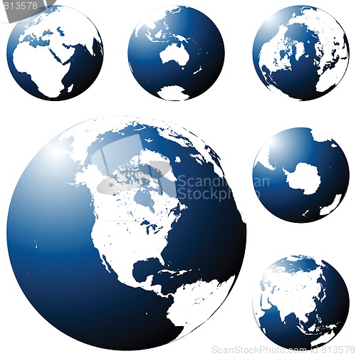 Image of Earth globe