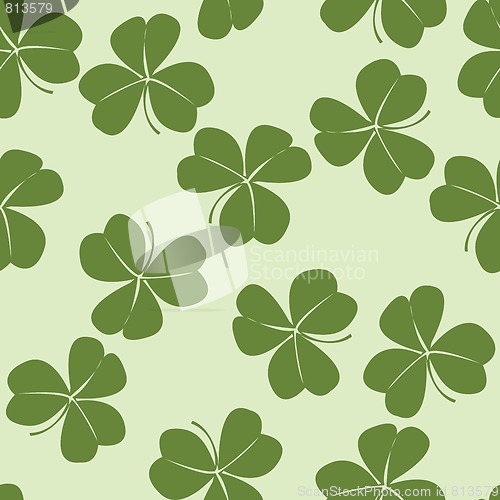 Image of design with clovers