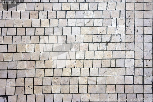 Image of Tiled street in Paris