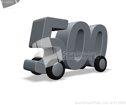 Image of five hundred on wheels