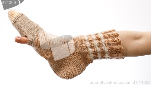 Image of Holed sock