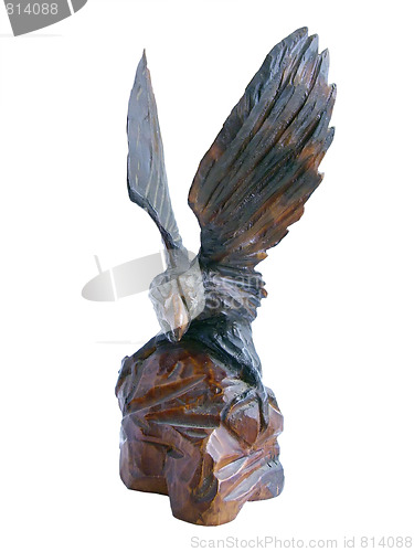 Image of Wooden eagle 