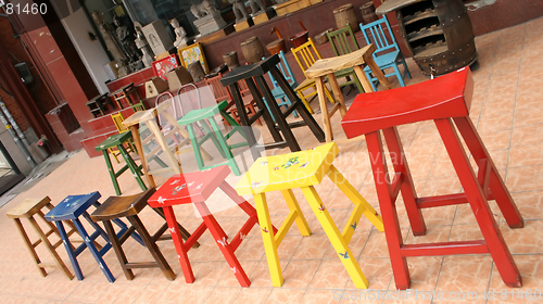 Image of Colorful furniture