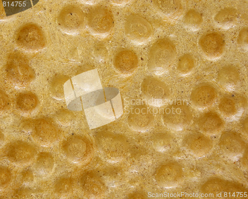 Image of corn waffle texture