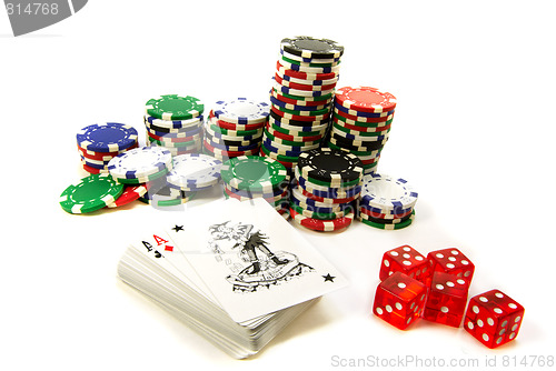 Image of gambling attributes