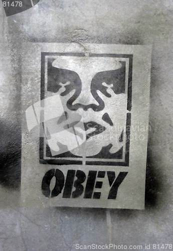 Image of Obey - graffiti/street art
