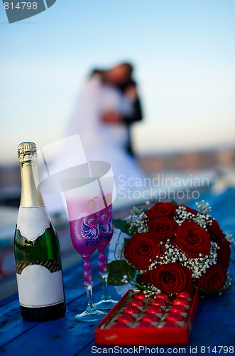 Image of wedding shampagne