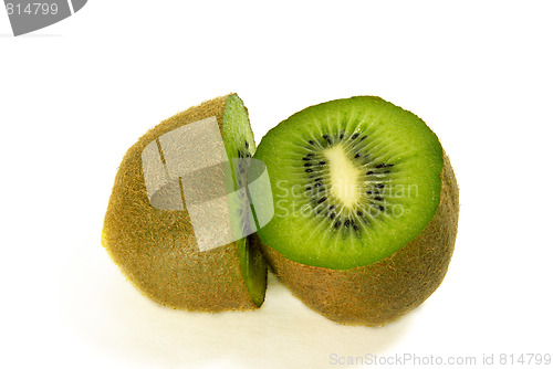 Image of cut up kiwi