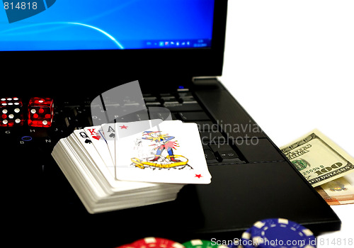 Image of online gambling