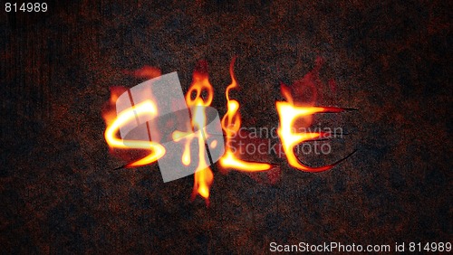 Image of fire sale