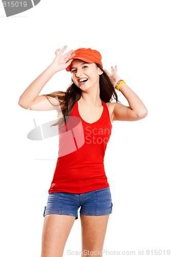 Image of Happy young girl