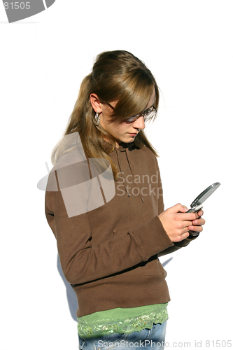 Image of Teen breaking up over a text message