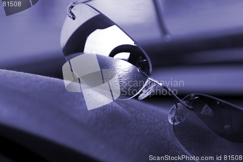 Image of Sunglasses on the deck