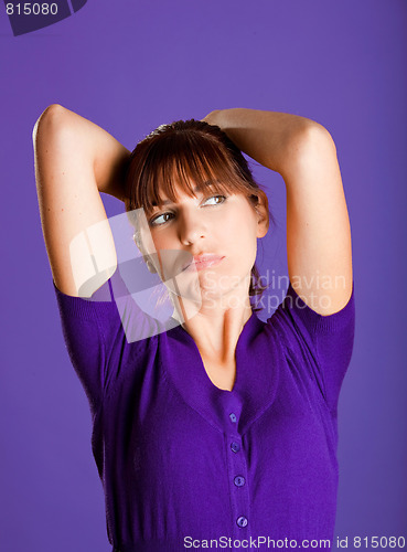 Image of Bored woman