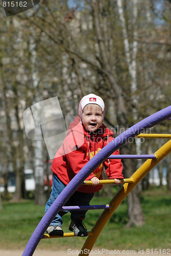 Image of child playing in the park