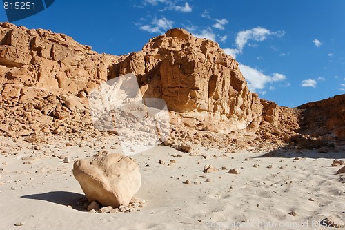Image of Rocky desert landscape