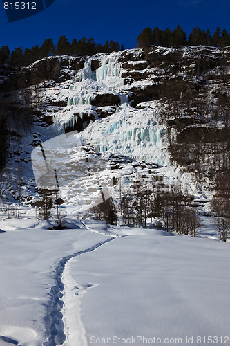 Image of Frozen Waterfall