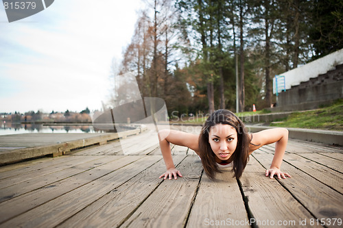 Image of Woman exercise