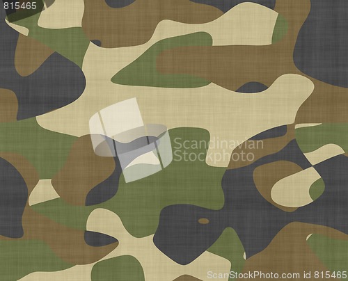 Image of jungle camouflage fabric