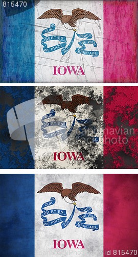 Image of Flag of Iowa