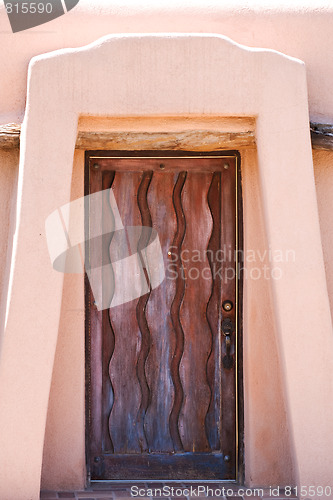 Image of Adobe door