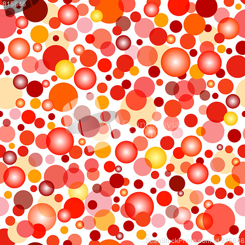 Image of Abstract seamless red-yellow pattern 