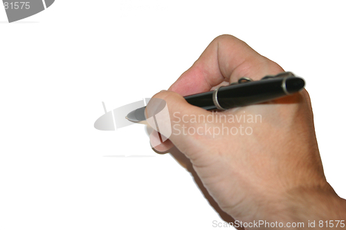 Image of Hand Writing