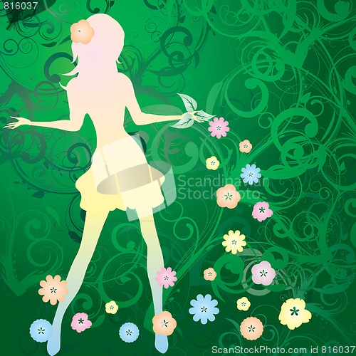 Image of Spring girl