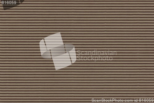 Image of Brown Corrugated Art Board - High Resolution