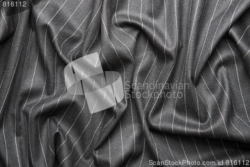 Image of Pin striped suit texture
