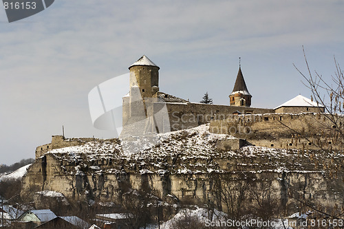 Image of Side view to fortress