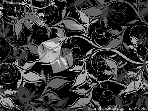 Image of Vector floral background