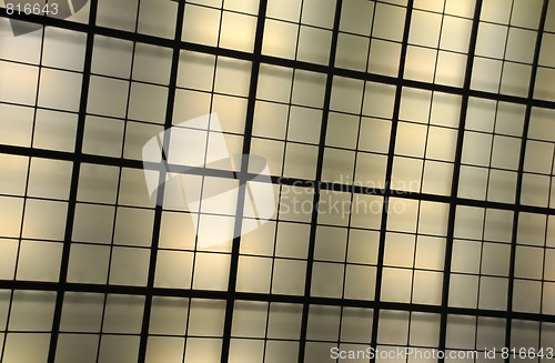 Image of Illuminated Ceiling in the Museum