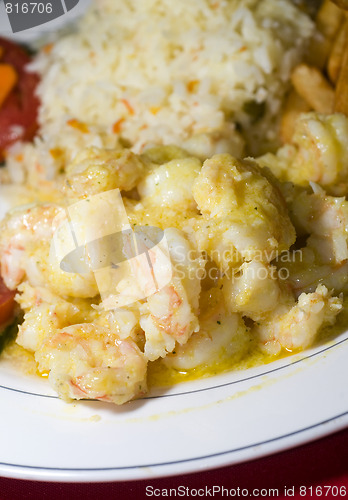 Image of sauteed shrimp nicaragua style