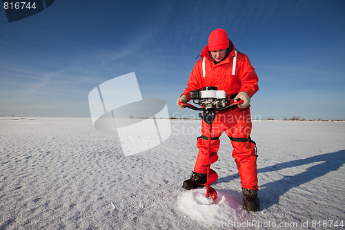 Image of Ice drilling