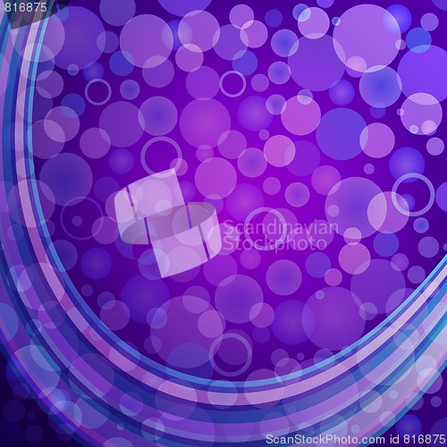 Image of Abstract Vivid Violet Background