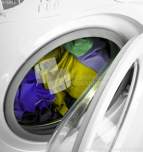 Image of Clothes in laundry