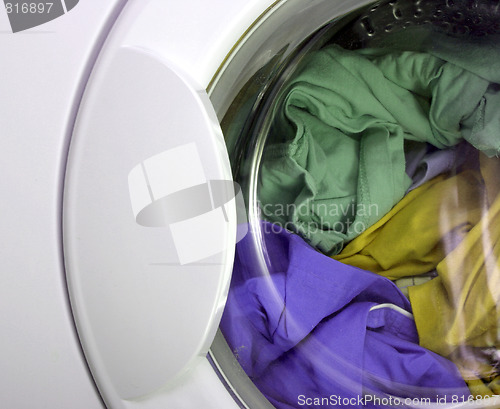 Image of Clothes in laundry