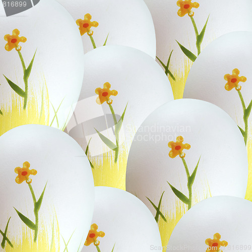 Image of Painted easter eggs 